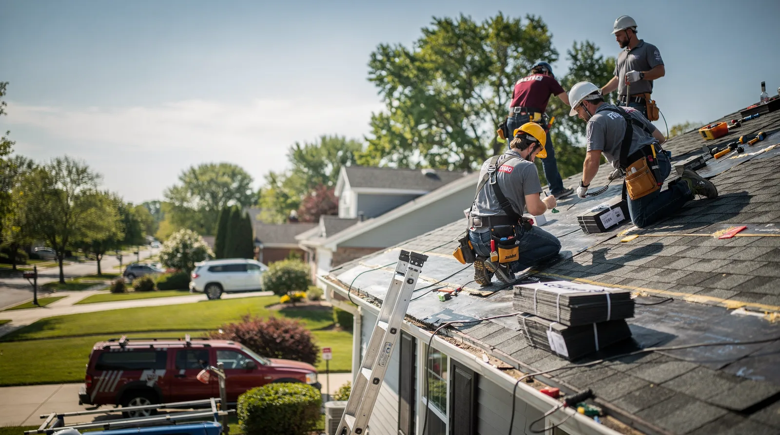 Roof Repair in Amboy, IL around you